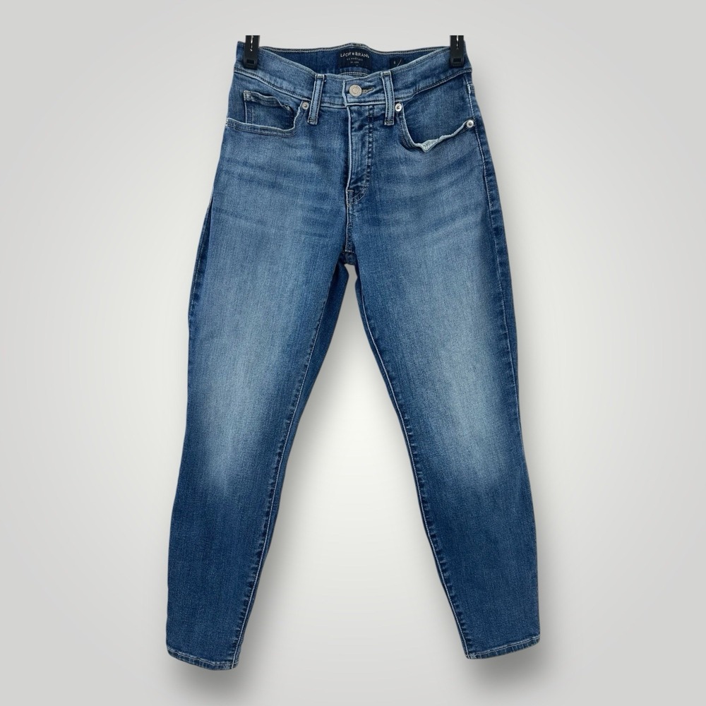 Lucky Brand‎ Jeans CROP AVA Skinny Ankle Womans 6/28 (28x25) Mid Rise Stretch